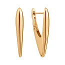 Серьги из красного золота