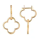Серьги из красного золота