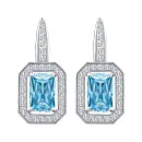 Серьги из белого золота