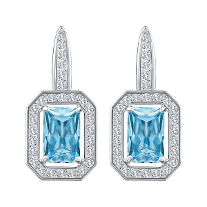 Серьги из белого золота