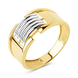 Кольцо из желтого золота