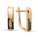 Серьги из красного золота