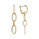 Серьги из красного золота