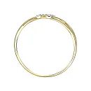 Кольцо из желтого золота с бриллиантами