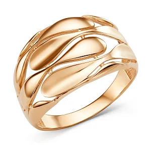 Кольцо из красного золота