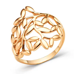 Кольцо из красного золота