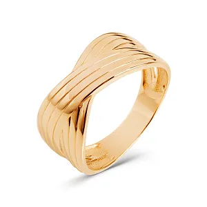 Кольцо из красного золота