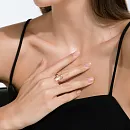 Кольцо из красного золота