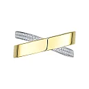 Кольцо из желтого золота с бриллиантами