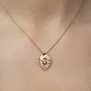 Подвеска из красного золота