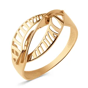 Кольцо из красного золота