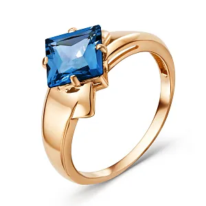 Кольцо из красного золота