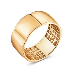 Кольцо из красного золота