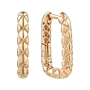 Серьги из красного золота