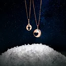 Подвеска из красного золота