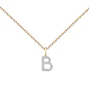 Подвеска из красного золота с бриллиантами