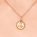 Подвеска из красного золота