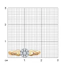 Кольцо из красного золота с бриллиантами