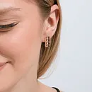 Серьги из красного золота