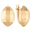 Серьги из красного золота