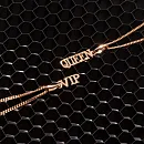 Подвеска из красного золота