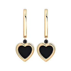 Серьги из красного золота