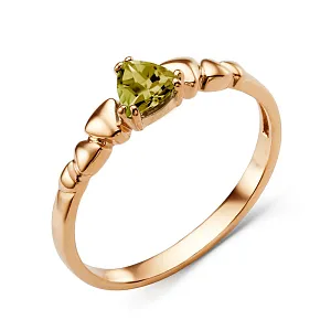 Кольцо из красного золота