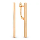 Серьги из красного золота