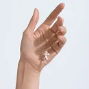 Крест из красного золота