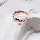 Кольцо из красного золота