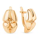 Серьги из красного золота