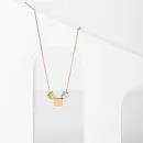 Колье из красного золота