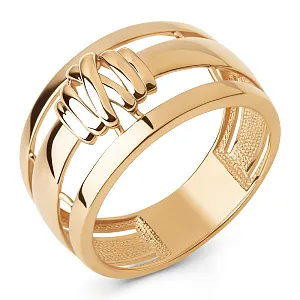 Кольцо из красного золота