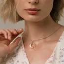 Подвеска из красного золота