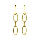 Серьги из желтого золота