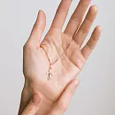 Крест из красного золота