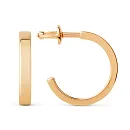 Серьги из красного золота