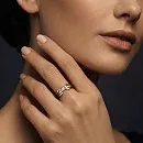 Кольцо из красного золота