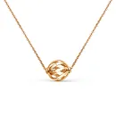 Колье из красного золота