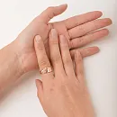 Кольцо из красного золота