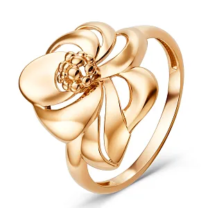 Кольцо из красного золота