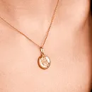 Подвеска из красного золота