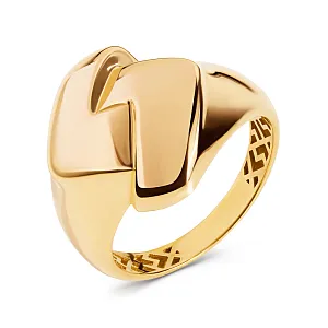 Кольцо из красного золота