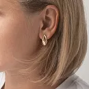 Серьги из красного золота