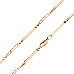 Браслет из красного золота