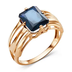 Кольцо из красного золота