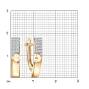 Серьги из красного золота с фианитами