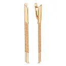 Серьги из красного золота