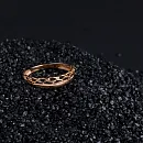 Кольцо из красного золота