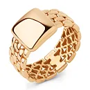 Кольцо из красного золота